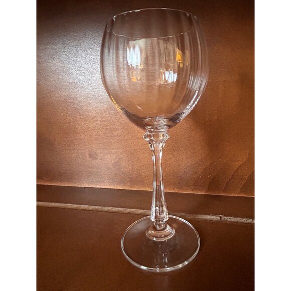 Mikasa Crystal Wine/Water Glasses Melody Goblets 7 6/8 In. - Picture 2 of 4